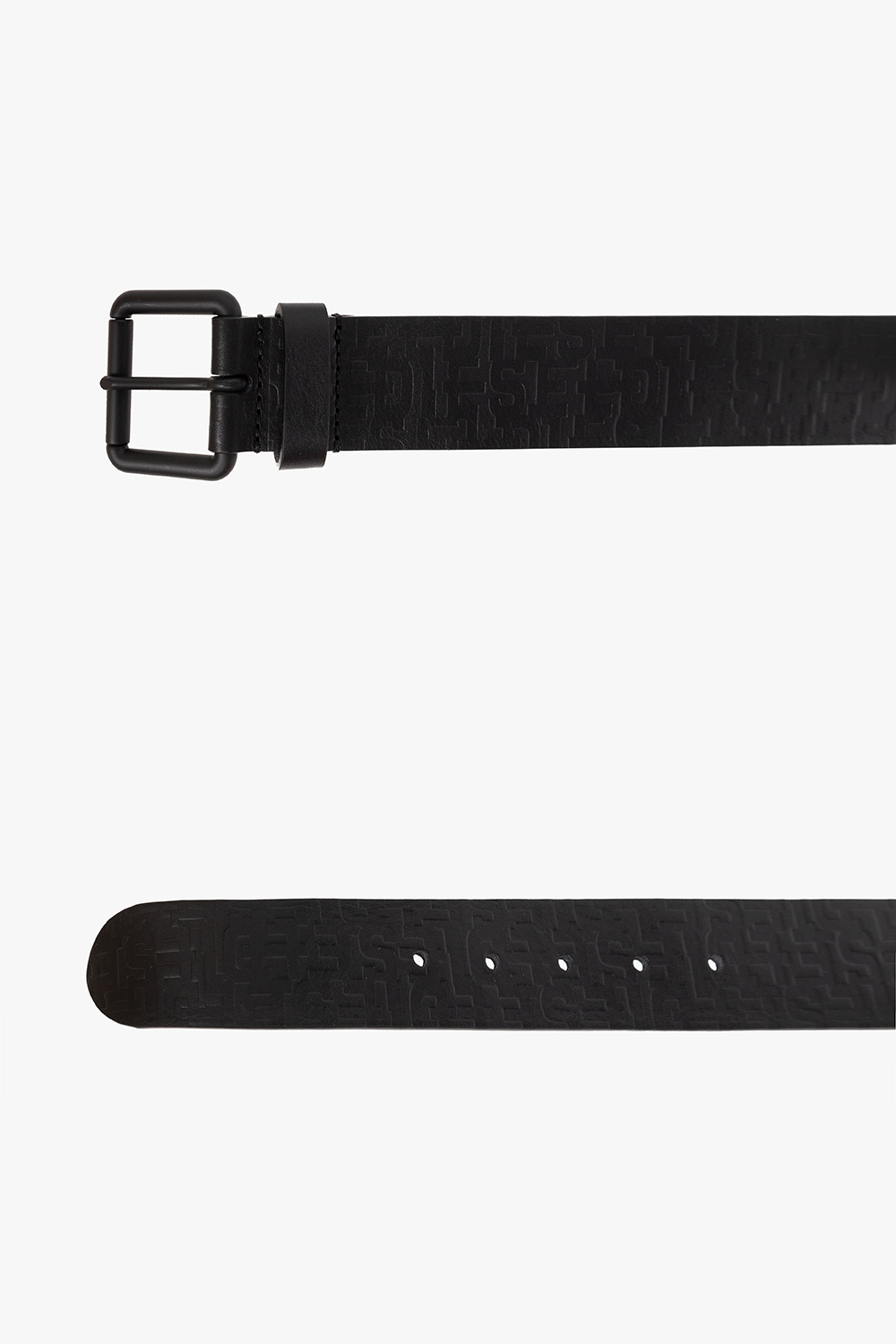 【関税&送料込】Diesel Belt Black 'B-MONOGRAM' belt Diesel - SchaferandweinerShops Japan